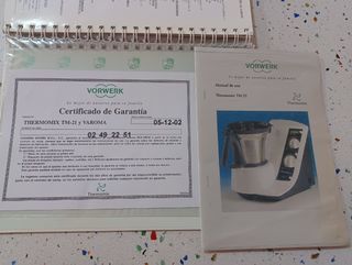 Thermomix TM-21 y Varoma - Vorwerk 