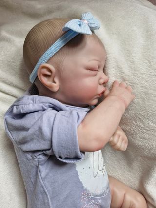 Muñeca Reborn Bebé Durmiendo