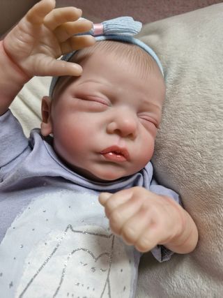 Muñeca Reborn Bebé Durmiendo