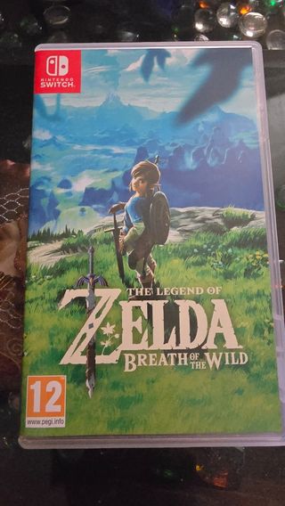 Zelda Breath of the Wild Nintendo Switch Español
