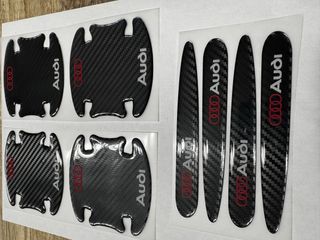 Protectores Manetas Coche Audi Carbono 
varias Mar
