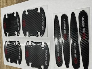 Protectores Manetas Coche Audi Carbono 
varias Mar