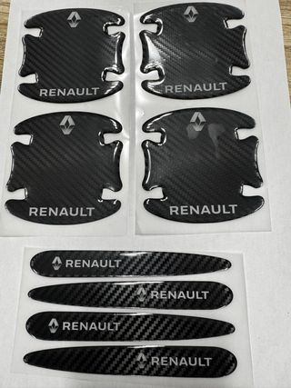 Protectores Manetas Coche Audi Carbono 
varias Mar