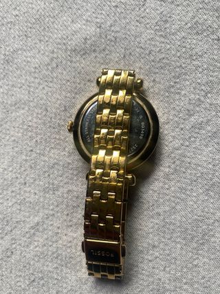 Reloj Fossil Virginia ES3282 Dorado Cristales
