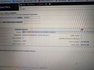 Set Cerchi Lega 17 Alfa 156 147