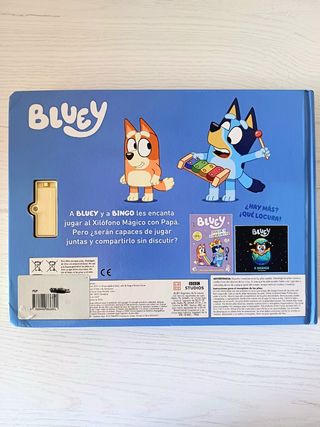 Bluey. Libro con sonidos - El Xilófono Mágico