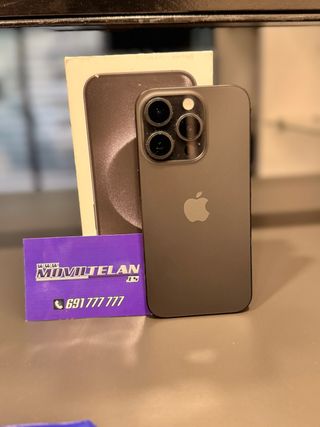 iPhone 15 Pro 128GB Negro/Gris