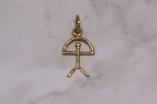 COLGANTE INDALO, ORO 18K/0.6g