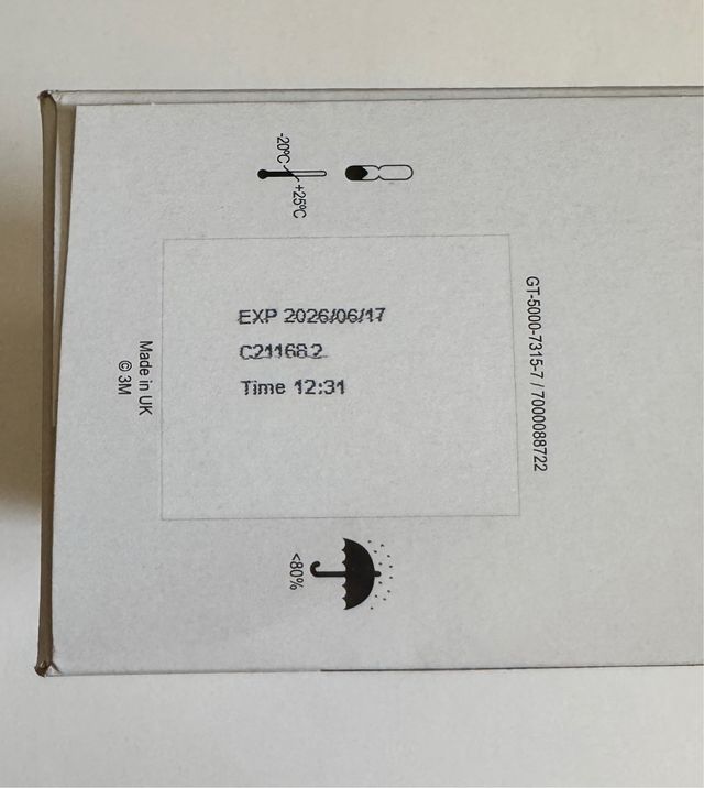 10 Mascherine 3M Aura 9322+ FFP2 con Valvola