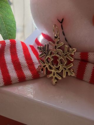 Colgante Tous Copo de Nieve Plata