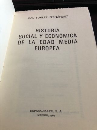 Història social y econòmica de Edad Media europea