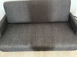 Sofá chenilla gris Marengo Maisons du Monde