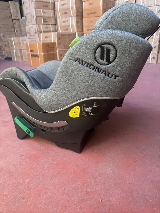 Silla de coche bebé gris