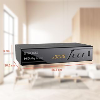 ✨ - STRONG Decodificador TDT 4K UHD|DVB-T2|Pantall