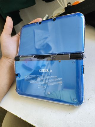 Nintendo 3DS XL full pack azul