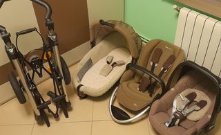 Carrito bebé 3 piezas: Capazo, Maxicosi y Silla