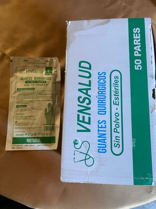 Guantes Quirúrgicos VENSALUD Estériles Talla 7.5