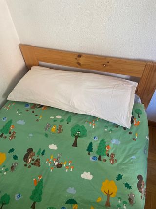 Dos Camas individuales de madera