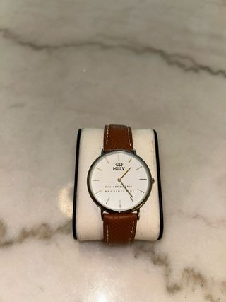 Reloj MV Militar Vintage Marrón/Plata