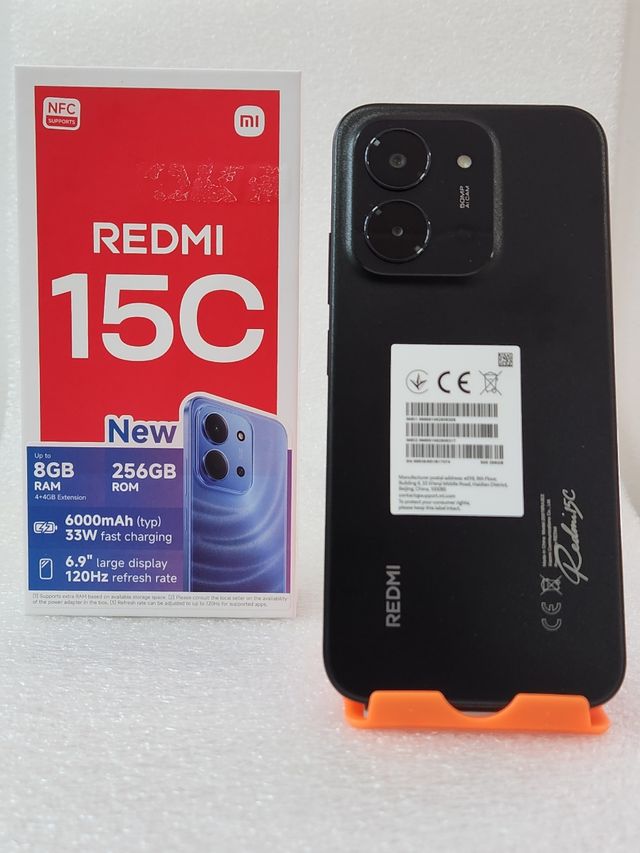 Xiaomi Redmi 15C 256GB Negro