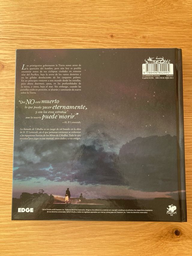 La llamada de Cthulhu - Juego de Rol