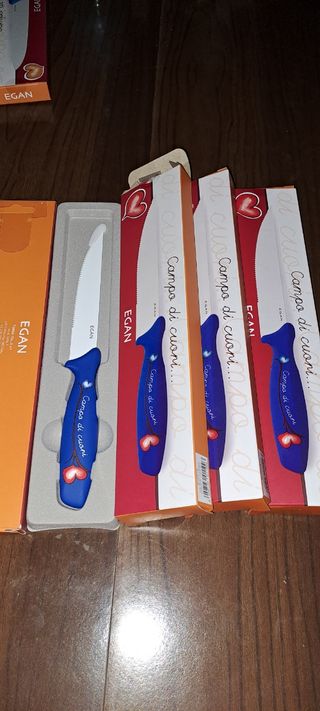 Set 3 coltelli Egan Campo di cuori bistecca