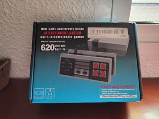 Consola 620 mini juegos clásicos. NUEVA