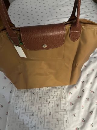 Longchamp Le Pliage Talla L Camel