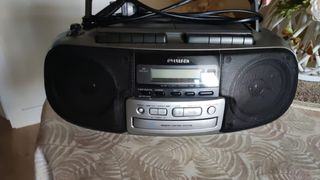 Radiocassette Aiwa Negro/Gris