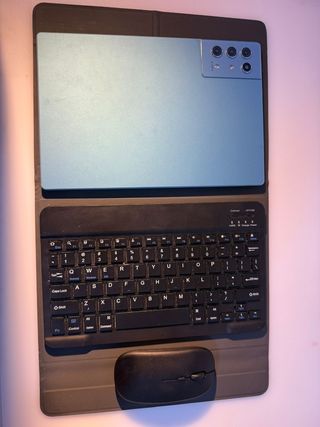 iPhone 16 azul + Tablet Android 13