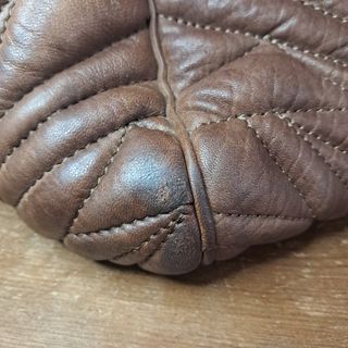 Bolso Uterqüe Marrón Piel