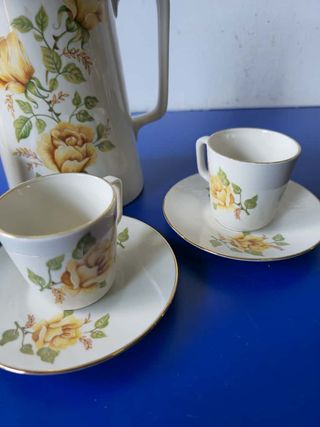 Set Tè/Caffè Monopoli Porcellana Rose