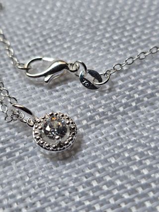 Conjunto S925: Anillo, Collar y Pendientes.