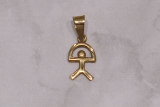 COLGANTE INDALO, ORO 18K/0.4g