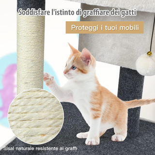 Tiragraffi per Gatti Piccoli, Tiragraffi Gatto con