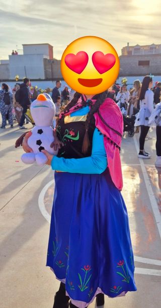 Disfraz anna de frozen