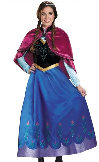 Disfraz anna de frozen
