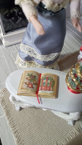 Libro Dollhouse Natale 1:12