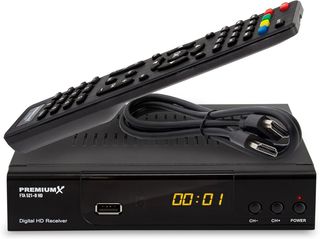 ✨ - PremiumX Receptor de Satélite HD 521 FTA Recep
