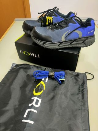 Zapatos de seguridad FORLI negros y azules