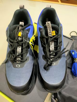Zapatos de seguridad FORLI negros y azules