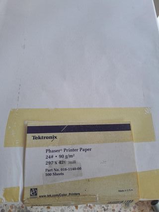 Papel Tektronix Phaser A3 90gr 500 hojas