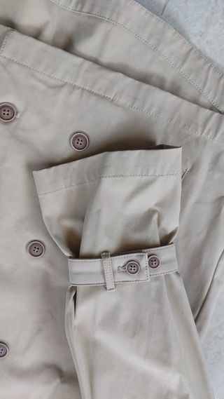Chaqueta zara beige mujer