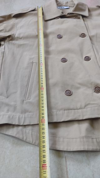 Chaqueta zara beige mujer