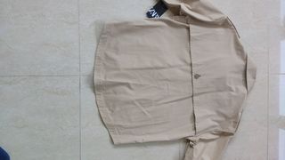 Chaqueta zara beige mujer