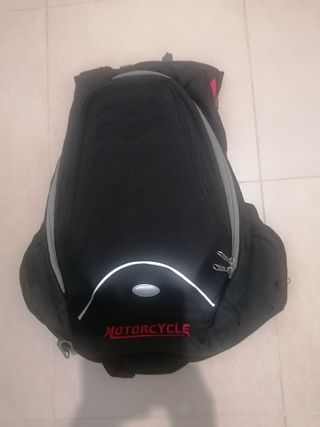 Mochila de moto negra