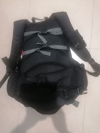 Mochila de moto negra