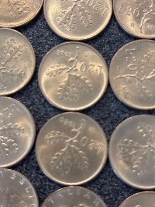 27 Monete Vecchie Lire Italiane