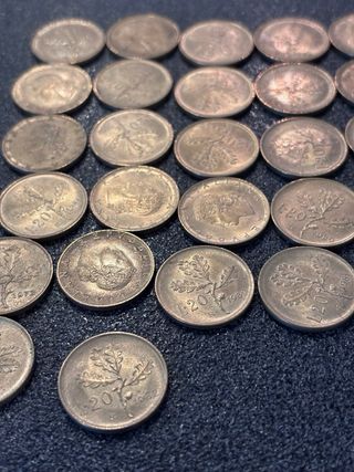 27 Monete Vecchie Lire Italiane