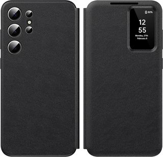 ✨ - Funda para Samsung S22 Ultra Smart View, funda